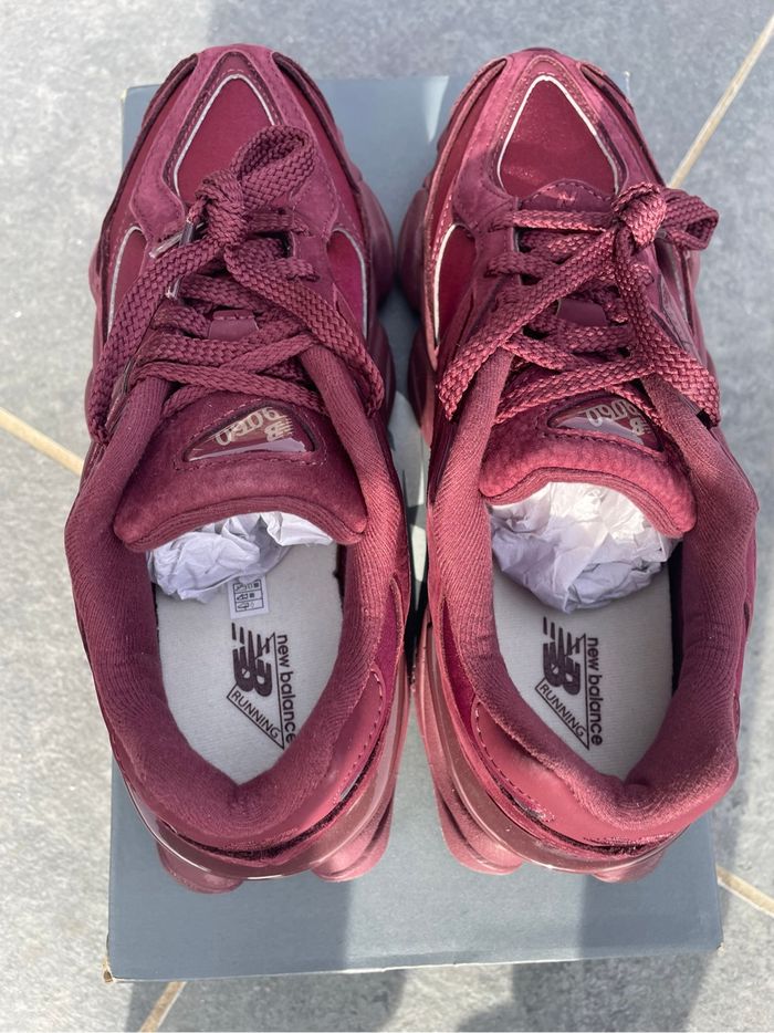 New Balance Burgundy Rouge Satin - Femme 39,5 - photo numéro 6