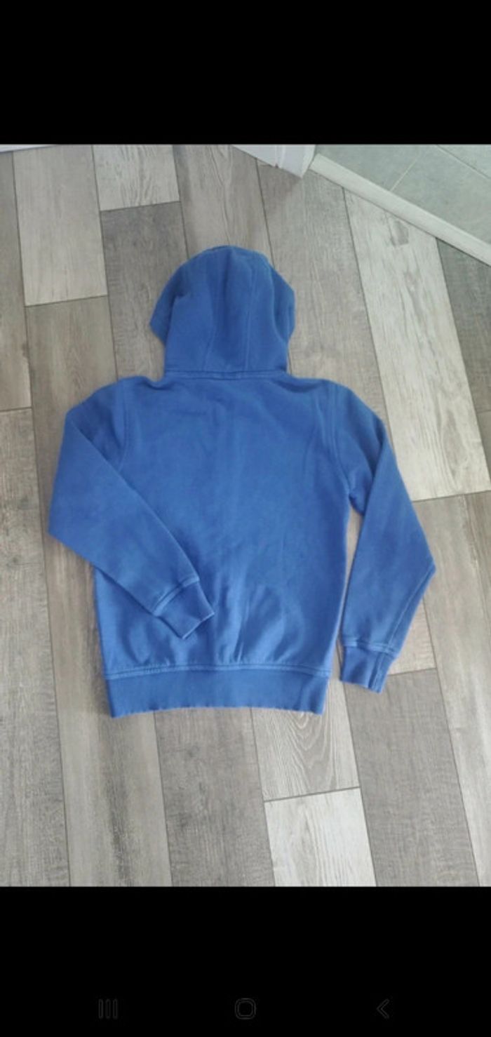 Veste à capuche bleue - U.S. Marshall - taille XS - photo numéro 7