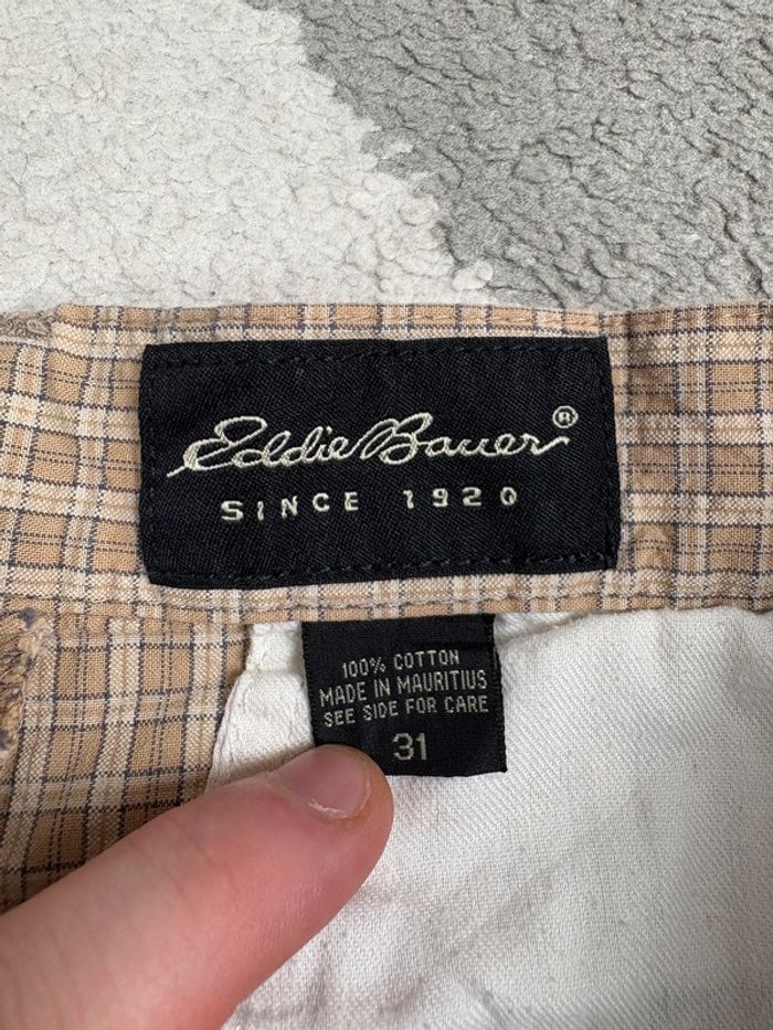 Short chino Eddie Bauer | Beige et crème | Taille W31 - photo numéro 4