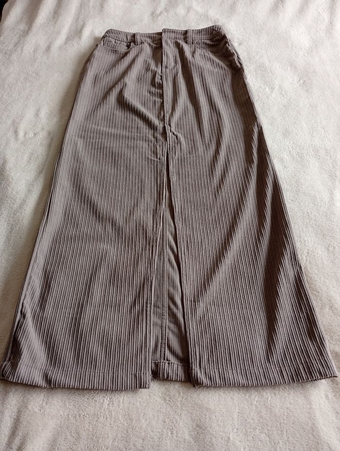 Jupe longue en velours côtelé 36 - photo numéro 4