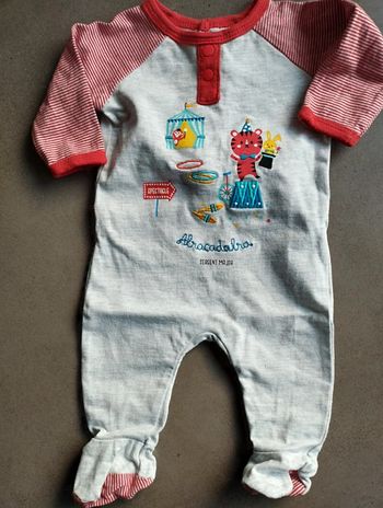 Pyjama fin sergent major 1 mois