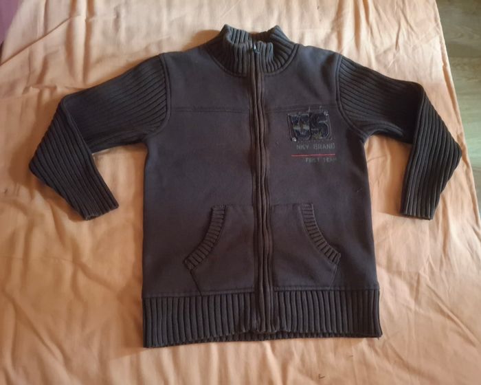Veste marron 8 ans