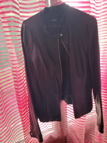 Manteau cuir