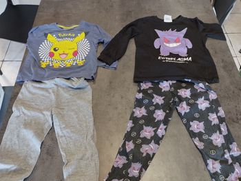 2 pyjamas pokémon