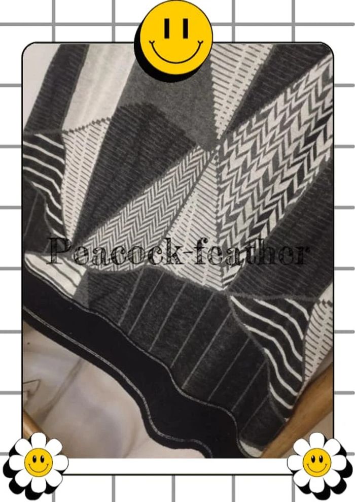 Pull sans manches noir gris T6 - photo numéro 5