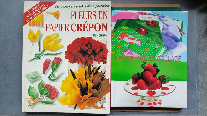 Lot livres Loisirs créatifs des doigts de fées/le mercredi des petits