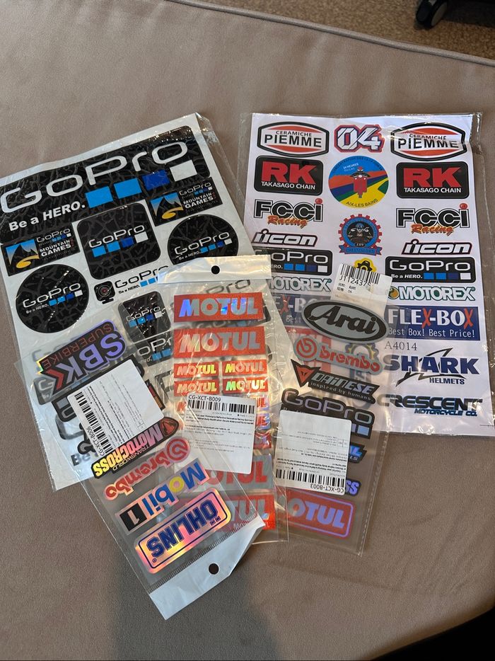 Stickers moto vintage