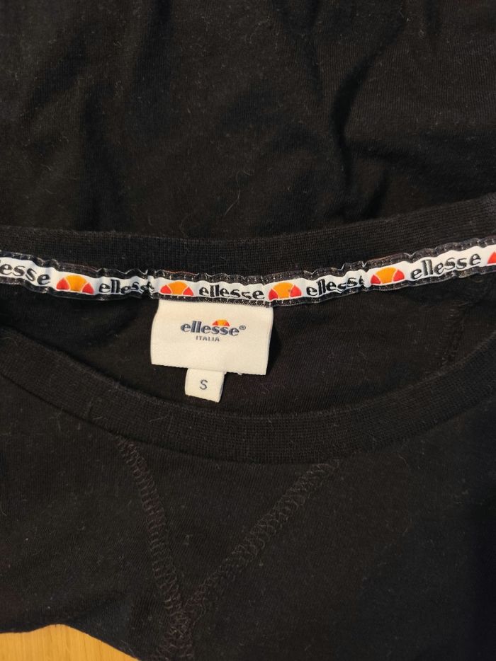 Tee shirt Ellesse noir - photo numéro 3
