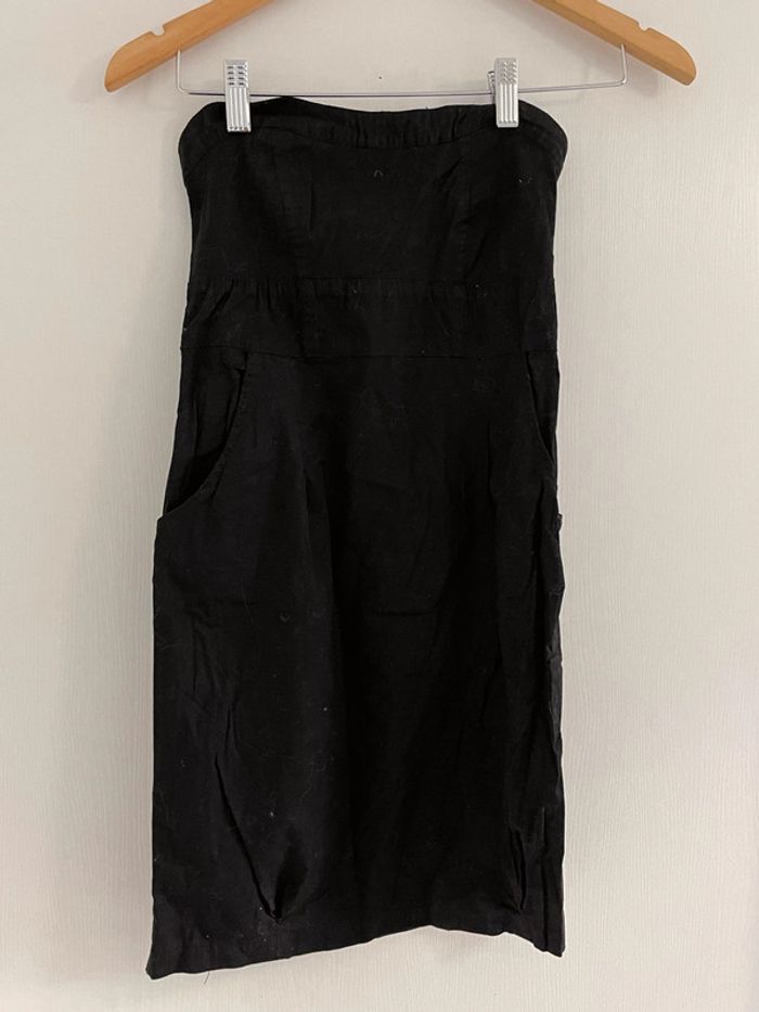 Robe noir bustier Cache Cache