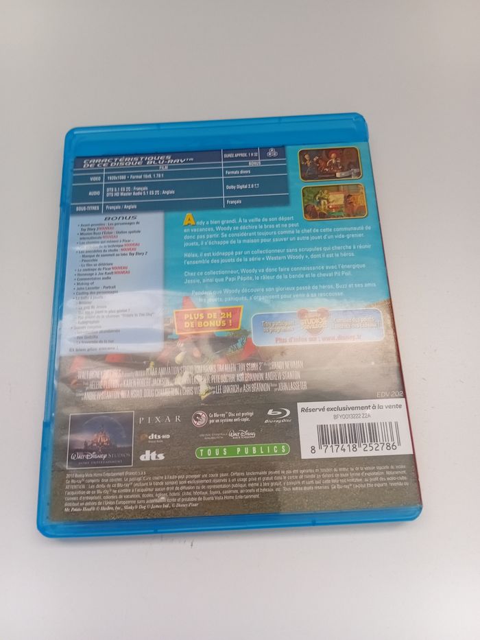 Toy Story 2 DVD Blu Ray Disney Pixar - photo numéro 2