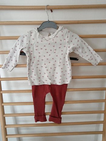 Ensemble été kiabi fleurie