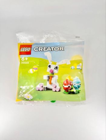 Lego Polybag Saisonnier (Réf. 30668) : Le Lapin de Pâques et les Œufs Colorés 🐣- NEUF