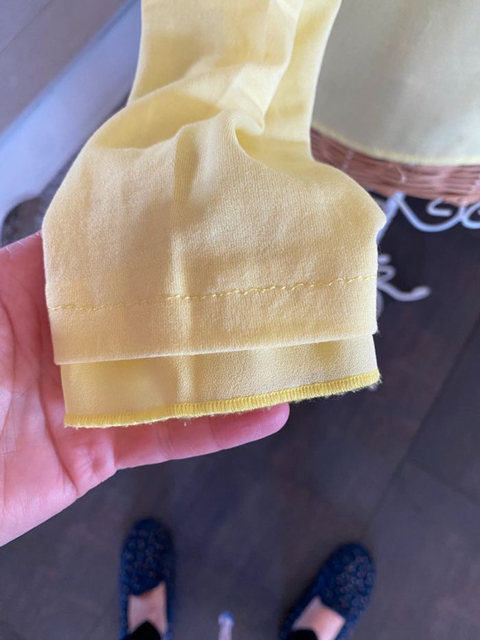 Chemise Laura Jo jaune taille S - photo numéro 5