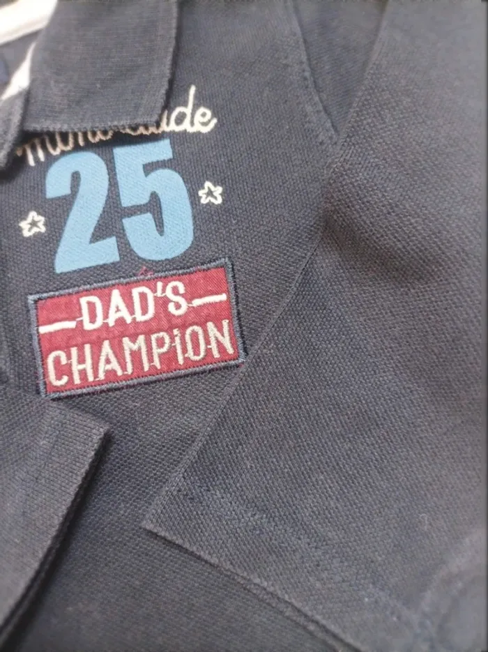 Ensemble polo manches longues et jean Kiabi garçon 12 mois - photo numéro 3