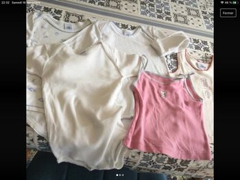 lot bodys bodies 3 ans petits bateau et autres