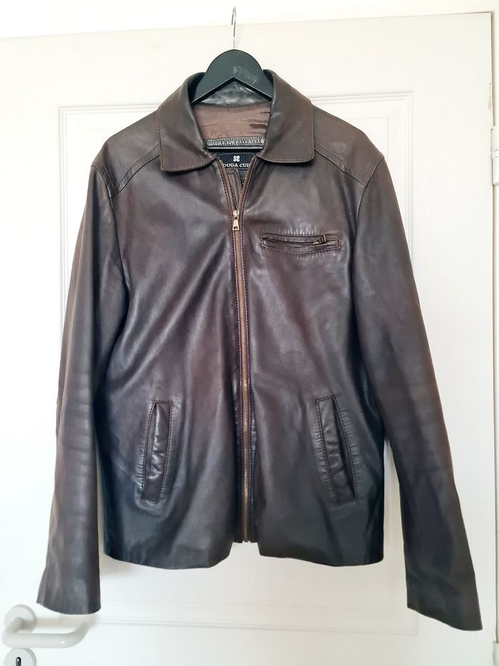 Veste en cuir homme - photo numéro 3