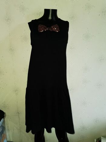 D2729 robe noire taille S