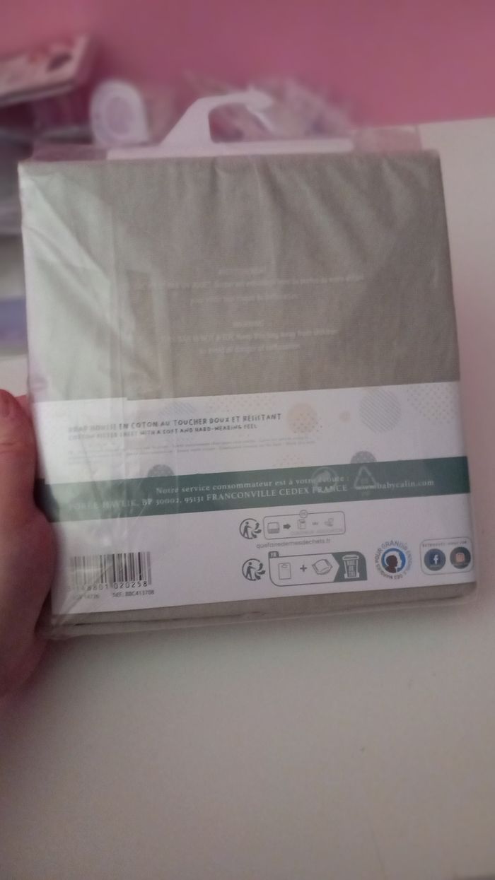 Draps lit bebe - photo numéro 2