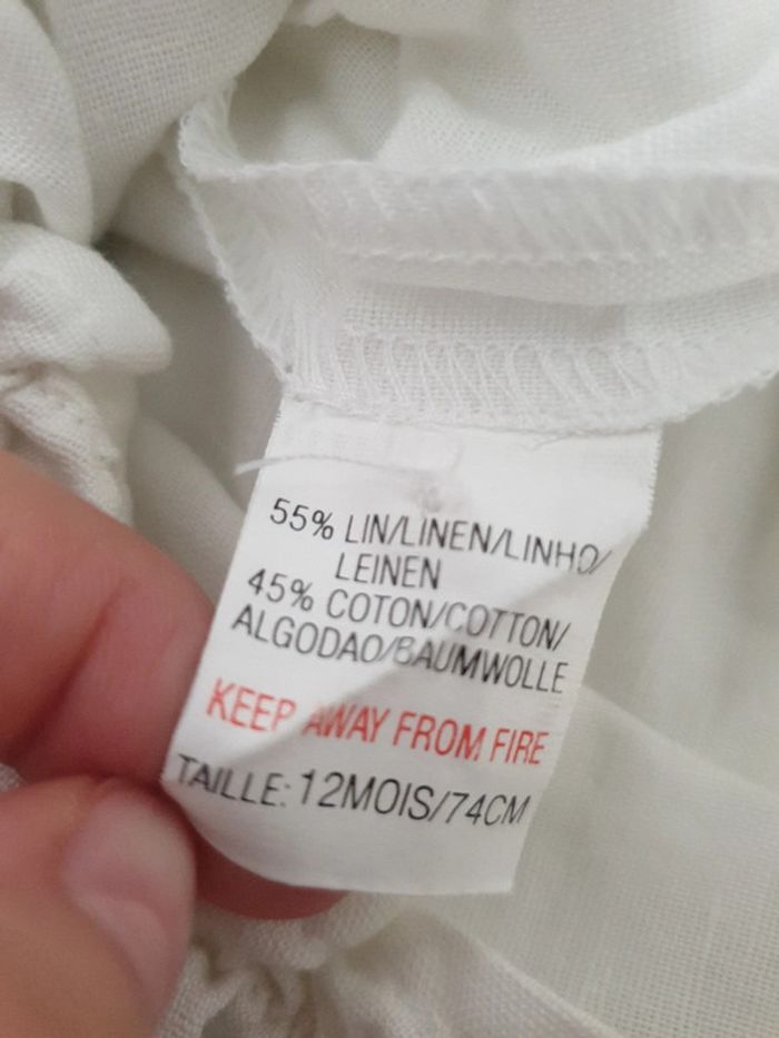 Robe cérémonie bebe 12 mois - photo numéro 5