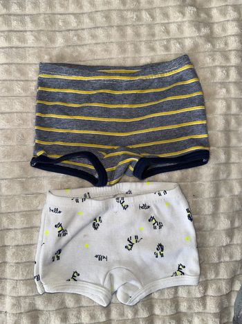 Lot de 2 culottes 12 mois