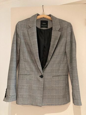Veste tailleur pied de poule