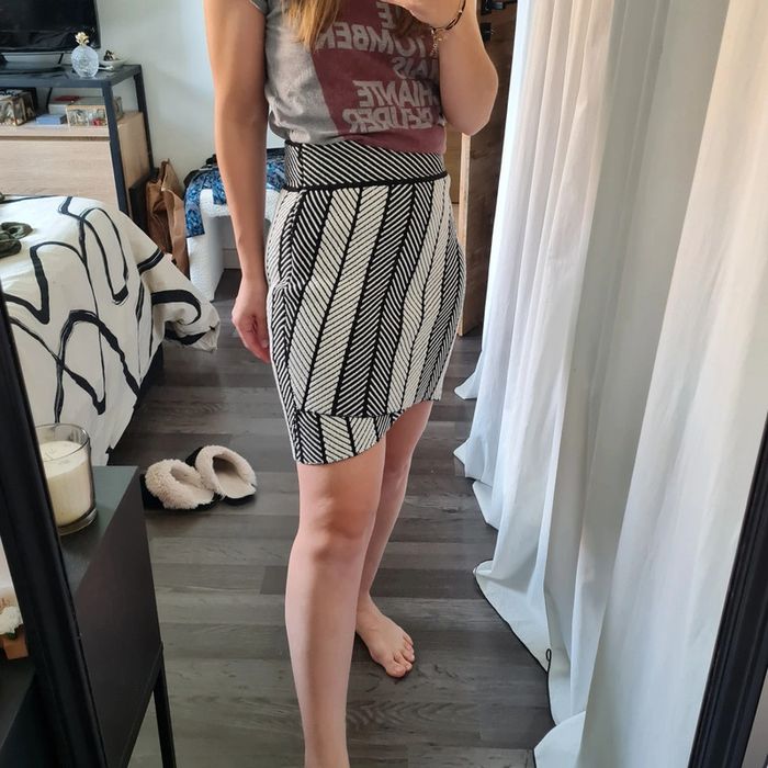 Jupe maille croisé Maje 💣 - photo numéro 2