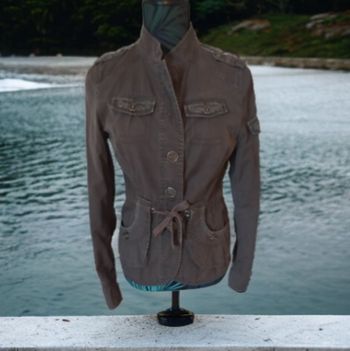 Veste marron kaki foncé Esprit XS