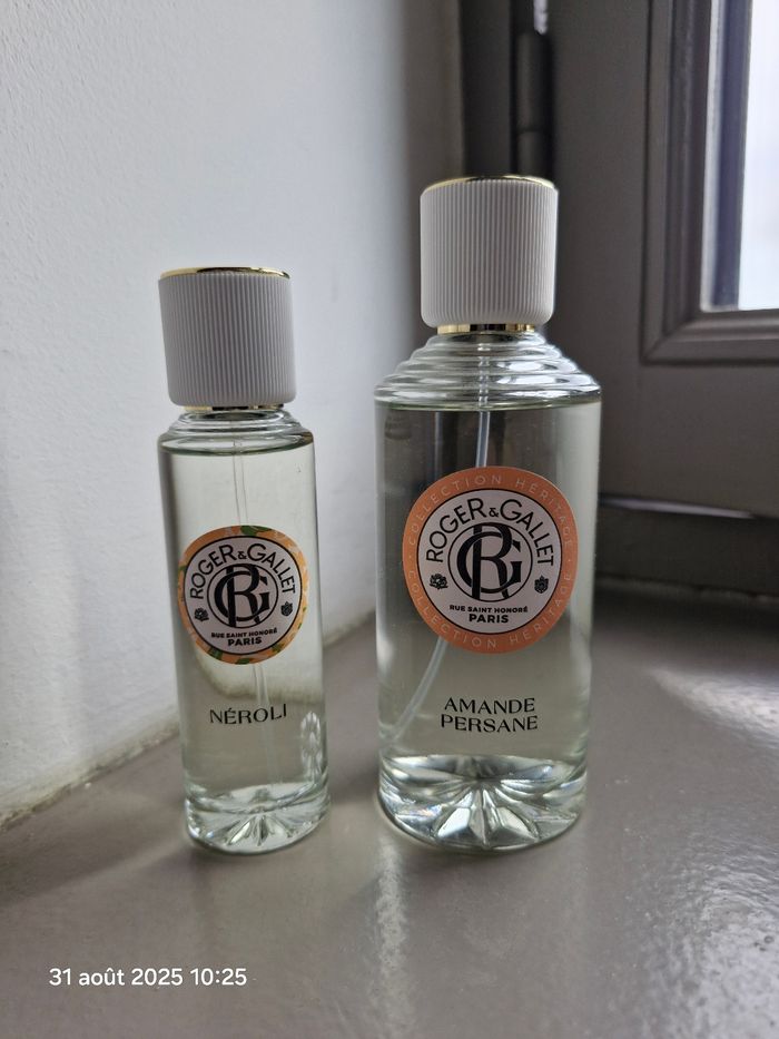 Lot Roger & Gallet – 2 eaux parfumées
