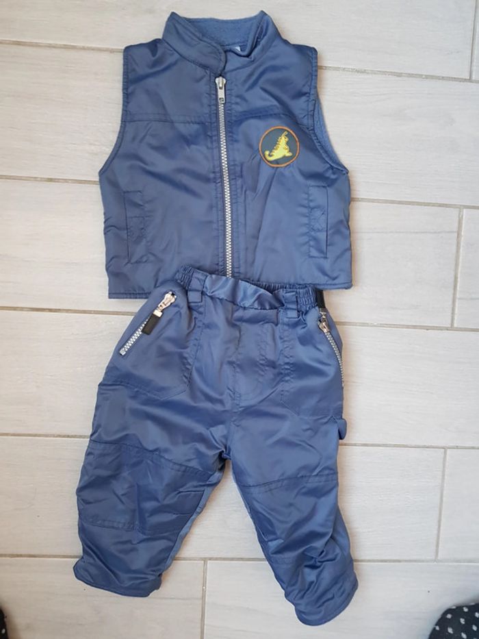 Ensemble hiver imperméable épais garçon 6mois