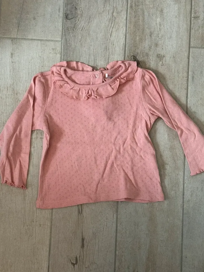 T-shirt manches longues fille