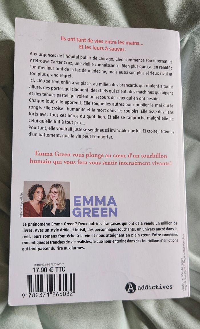 Ce qui nous rend vivants Emma Green Broché - photo numéro 2