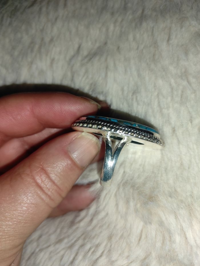 Grosse bague argent - photo numéro 3