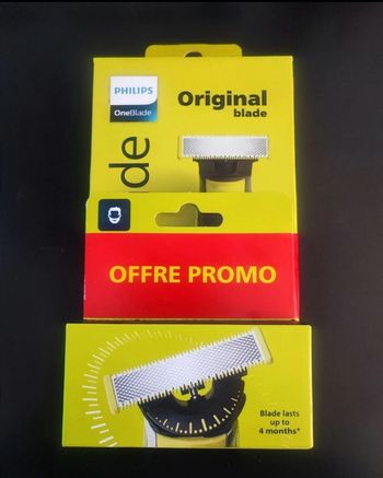 One blade original et 1 lame 360