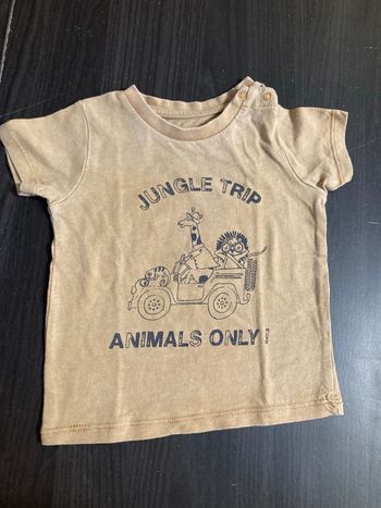 Tee shirt moutarde Vertbaudet