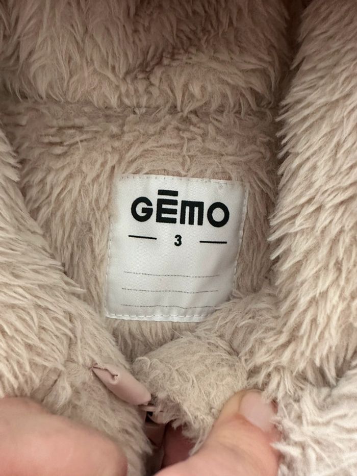 Manteau fille gémo 3 ans 98 cm - photo numéro 3