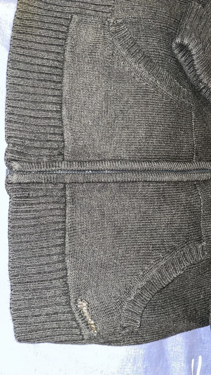 Gilet gris foncé taille S - photo numéro 3