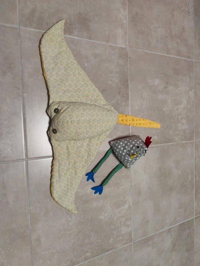 Lot 2 peluches faite main