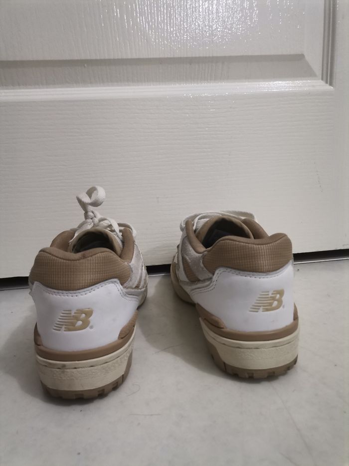 New Balance 550 beige et blanc – Pointure 38,5 - photo numéro 3