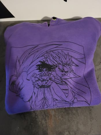 Sweat à capuche "dragon ball" taille M