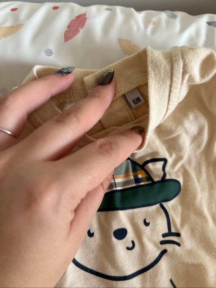 ensemble tshirt et chemise - photo numéro 2