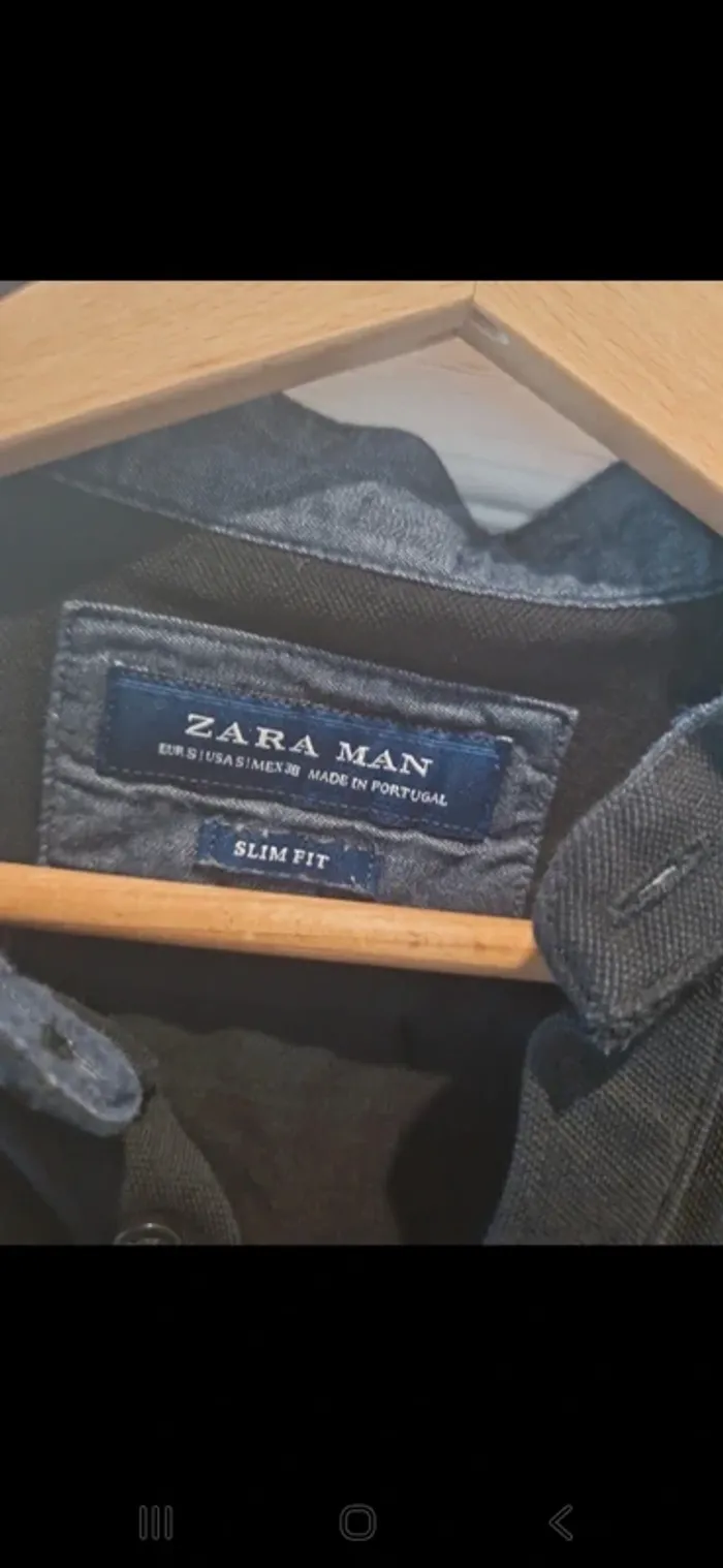 Beau pola zara homme noir taille s Très bon état - photo numéro 6