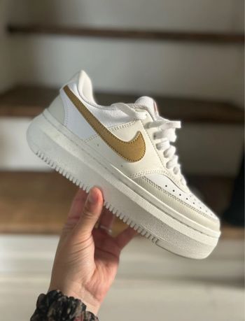 Nike COURT vision - blanches