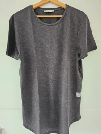 T-shirt coupe longue