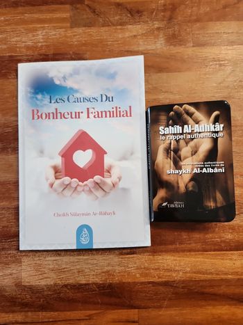 Lot de 2 livres:  Les causes du Bonheur familial