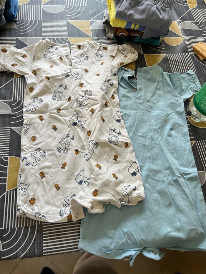 Lot de 2 combishort snoopy - photo numéro 3