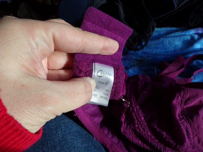 Soutien gorge violet 100E - photo numéro 3