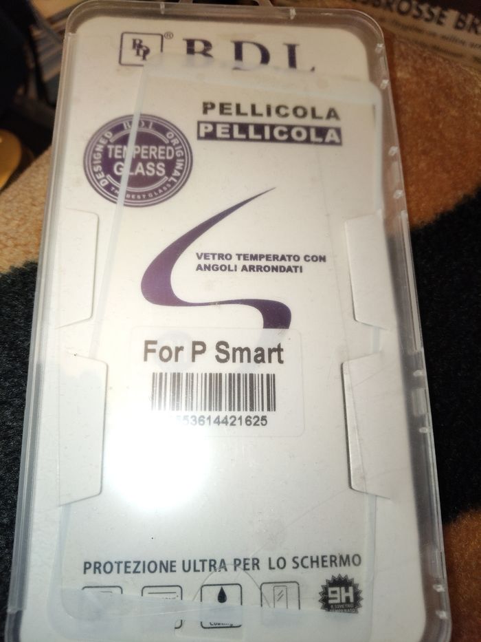 VERRE trempé pour téléphone p smart