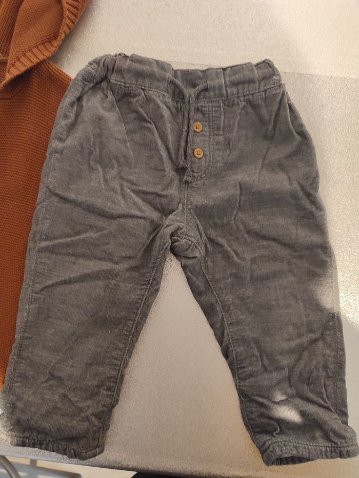 Ensemble h&m garçon 12mois - photo numéro 2