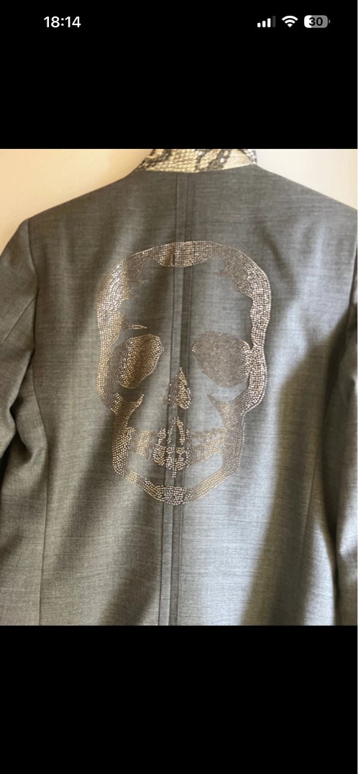 Veste tête de mort Zadig et Voltaire T38 Tbe - photo numéro 6