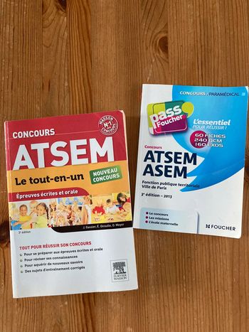 2 livres concours d’atsem
